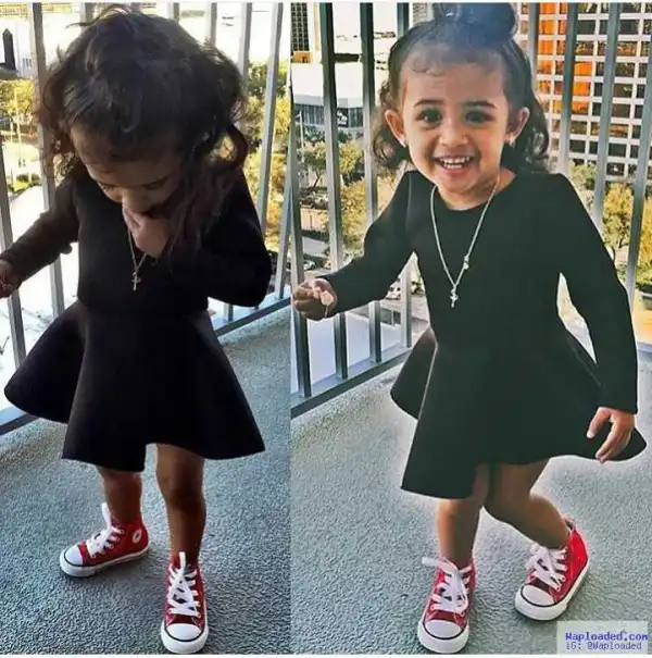 Chris Brown Shares Super Adorable Photo Of Baby Royalty